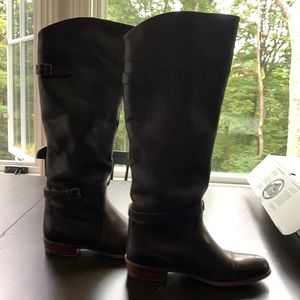 Frye Dorado Tall Riding Boot / Dk Brown / Size 7.5 Medium